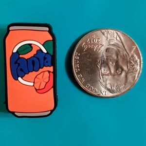 6/$9 - Fanta Orange Charm Jibbitz for Crocs * Mix & Match*